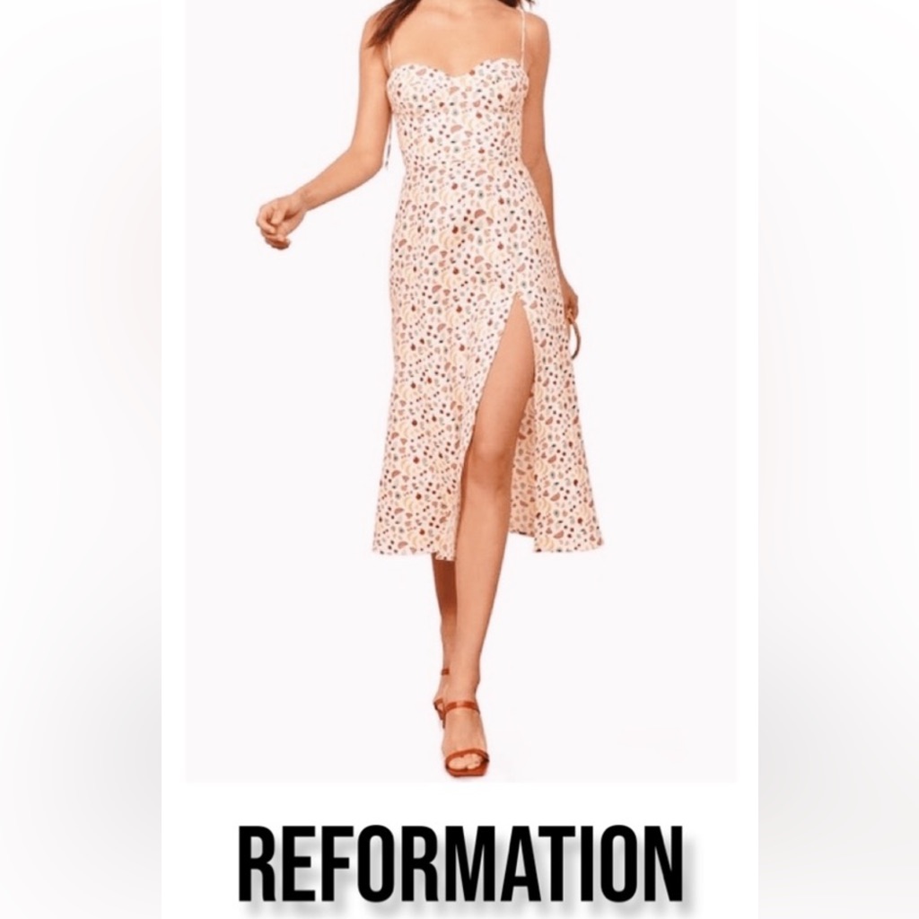 Reformation Nebraska Dress - Supermarket Sweep - 8